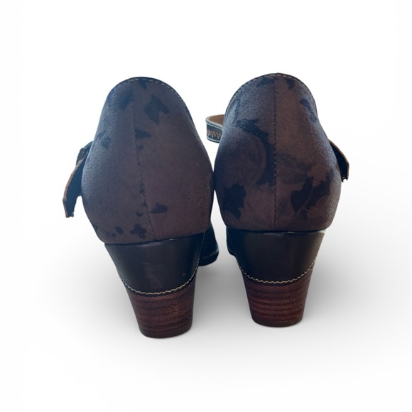 L’Artiste by Spring Step “Parchelle” D’Orsay Heel | Twee | 39 EU / 8.5 Women’s - Picture 5 of 11